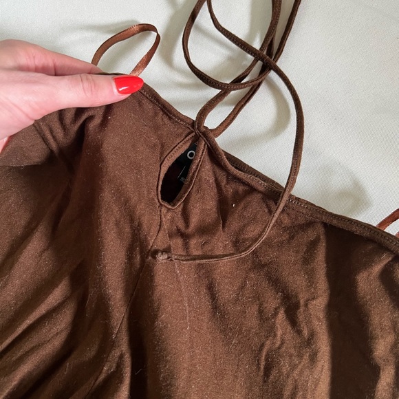 Motel Rocks brown pants - Picture 3 of 4